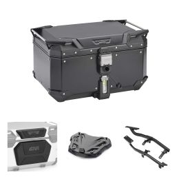 Kit bauletto GIVI TREKKER OUTBACK EVO SMART nero 58L per YAMAHA XTZ TENERE