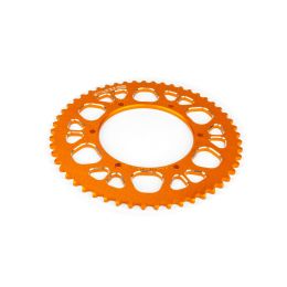 Corona 53 denti Stage6 Arancio per aprilia sx 50