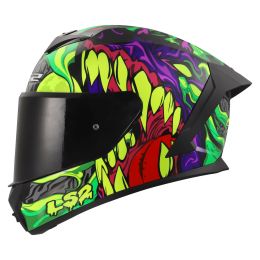Integralhelm LS2 FF820 RAPID III LYCANT violett grün