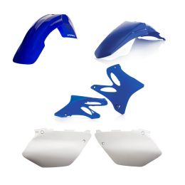 Kit de carénage ACERBIS 6 pièces modèle 2002 bleu/blanc pour YAMAHA