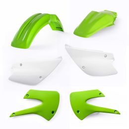 Kit carene 6 pezzi ACERBIS modello 2001 verde/bianco per KAWASAKI KX 85