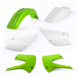 Kit carene 6 pezzi ACERBIS modello 2013 verde/bianco per KAWASAKI KX 85