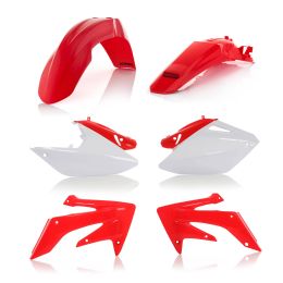 Kit carene 6 pezzi ACERBIS rosso/bianco per HONDA CRF 250 X