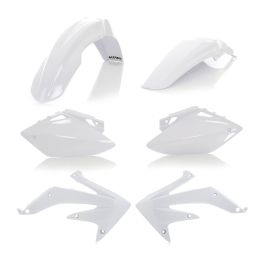 Kit carene 6 pezzi ACERBIS bianco per HONDA CRF 450 R