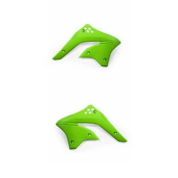 Coppia fianchetti radiatore ACERBIS verdi per KAWASAKI KX 450 F