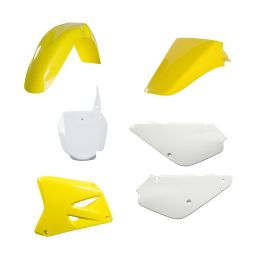 ACERBIS Verkleidungskit 6 Teile Gelb/Weiß für SUZUKI RM 85