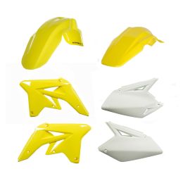 Kit carene 6 pezzi ACERBIS giallo/bianco per SUZUKI RM-Z 250
