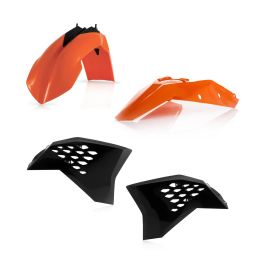 ACERBIS Verkleidungskit 4 Teile Orange/Schwarz für KTM