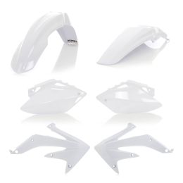 Kit carene 6 pezzi ACERBIS bianco per HONDA CRF 450 R