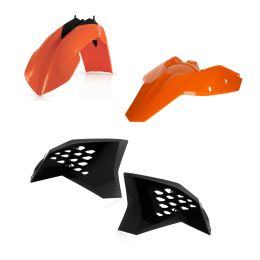 ACERBIS Verkleidungskit 4 Teile Orange/Schwarz für KTM