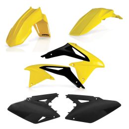 Kit carene 6 pezzi ACERBIS modello 2017 giallo/nero per SUZUKI RM-Z 450