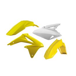ACERBIS 6-teiliges Verkleidungsset Gelb/Weiß für SUZUKI RM-Z 450