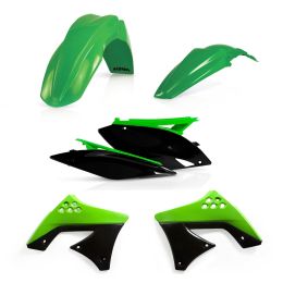 Kit carene 6 pezzi ACERBIS verde per KAWASAKI KX 250 F