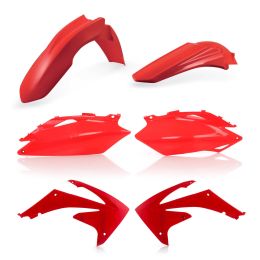 Kit carene 6 pezzi ACERBIS rosso per HONDA CRF R