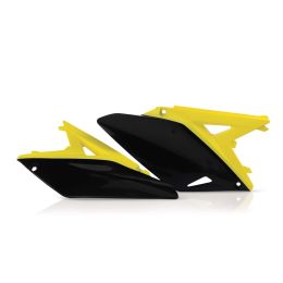 ACERBIS gelb/schwarz Seitennummernschild für SUZUKI RM-Z 250