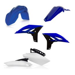 Kit carene 6 pezzi ACERBIS blu/bianco per YAMAHA YZ 250 F