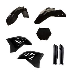 Kit de carénage ACERBIS 7 pièces noir pour KTM SX-F