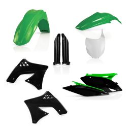 ACERBIS Verkleidungskit 9 Teile Grün/Schwarz für KAWASAKI KX 250 F
