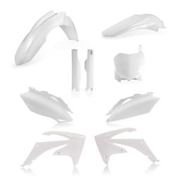 Kit carene 9 pezzi ACERBIS bianco per HONDA CRF R