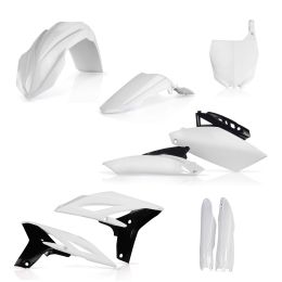 Kit carene 9 pezzi ACERBIS Replica 30 bianco/nero per YAMAHA YZ 250 F