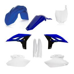 Kit carene 9 pezzi ACERBIS blu/bianco per YAMAHA YZ 250 F
