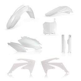 Kit carene 9 pezzi ACERBIS bianco per HONDA CRF R