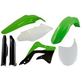 ACERBIS Verkleidungskit 9 Teile Grün/Schwarz/Weiß für KAWASAKI KX 450 F