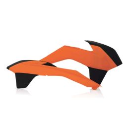 ACERBIS orange/schwarze Kühlerseitenteile für KTM