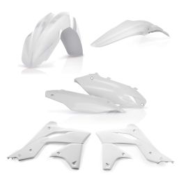 Kit carene 6 pezzi ACERBIS bianco per KAWASAKI KX 250 F