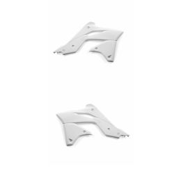 White ACERBIS radiator side panels for KAWASAKI KX 250 F