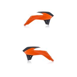 ACERBIS orange/schwarze Kühlerseitenteile für KTM SX 85