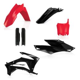 ACERBIS Verkleidungskit 9 Teile Rot/Schwarz für HONDA CRF R