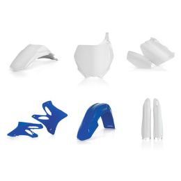 Kit carene 9 pezzi ACERBIS modello 2013 blu/bianco per YAMAHA YZ