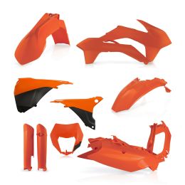 Kit de carénage ACERBIS 10 pièces orange pour KTM