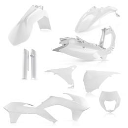 Kit carene 10 pezzi ACERBIS bianco per KTM