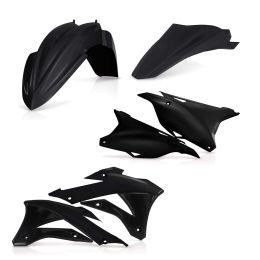 Kit carene 6 pezzi ACERBIS nero per KAWASAKI