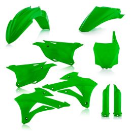 Kit carene 9 pezzi ACERBIS verde per KAWASAKI