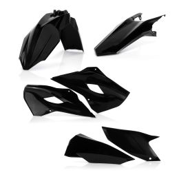 Kit de carénage ACERBIS 6 pièces noir pour HUSQVARNA