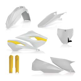 ACERBIS 9-teiliges Verkleidungskit 2015 Modell Weiß für HUSQVARNA