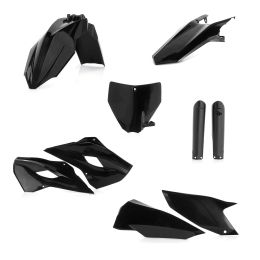 Kit de carénage ACERBIS 9 pièces noir pour HUSQVARNA