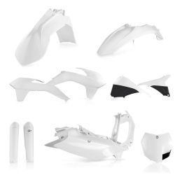 Kit carene 10 pezzi ACERBIS bianco per KTM