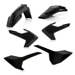 Kit carene 6 pezzi ACERBIS nero per HUSQVARNA