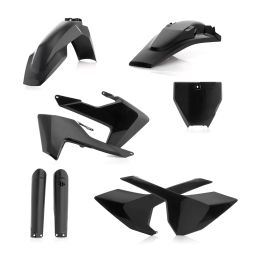 ACERBIS 9-teiliges Verkleidungskit Schwarz für HUSQVARNA