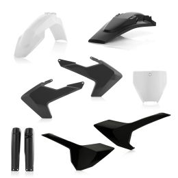 ACERBIS Verkleidungskit 9 Teile Schwarz/Weiß für HUSQVARNA