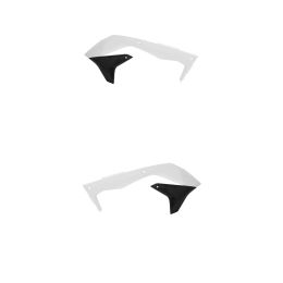 ACERBIS white/black radiator side panels for KAWASAKI KX 450 F