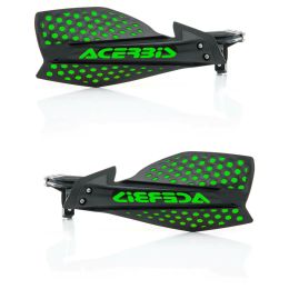 ACERBIS Universelle Offene Handprotektoren Schwarz/Grün X-Ultimate