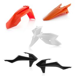 Kit carene 6 pezzi ACERBIS modello 2018 arancio/nero per KTM