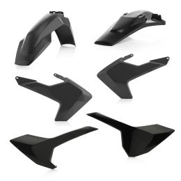 Kit carene 6 pezzi ACERBIS nero per HUSQVARNA