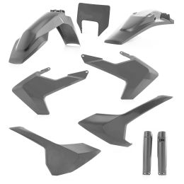 Kit de carénage ACERBIS 9 pièces gris pour HUSQVARNA