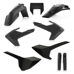 ACERBIS Verkleidungskit 9 Teile Schwarz für HUSQVARNA